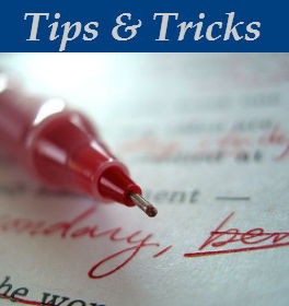 tips and tricks in authorhouse